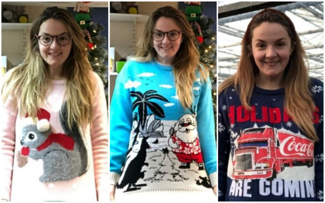 Natalie Porter is wearing 25 Christmas jumpers in 25 days for charity
