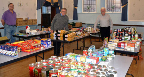 Southport Freemasons enjoy huge response in bid to support local foodbanks this Christmas
