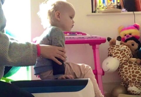 ‘I’ve noticed a huge boost in Isla’s strength and balance thanks to the Community Link Foundation’