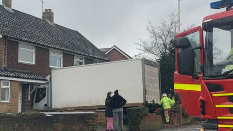 Heavy goods vehicle crashes into respite centre for children in Southport
