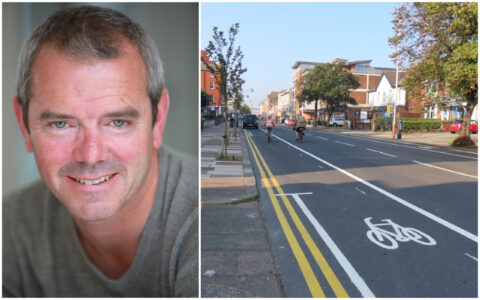 TV presenter Simon O’Brien urges Southport to embrace pop up cycle lanes