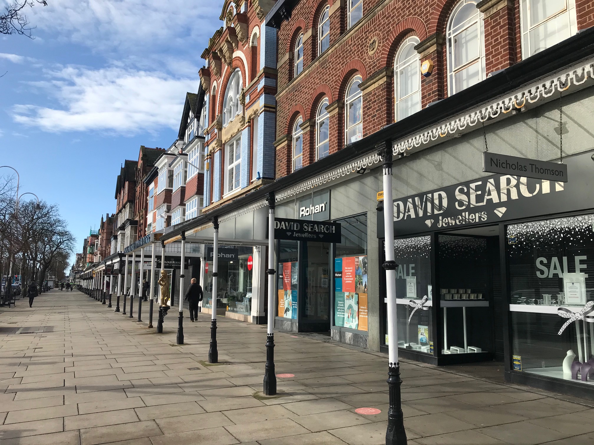 Lord Street in Southport. Photo by Andrew Brown Media