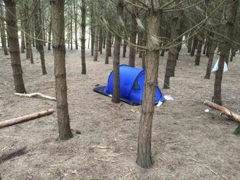 Police warn over dangers to Sefton coastline after taking action over illegal camping