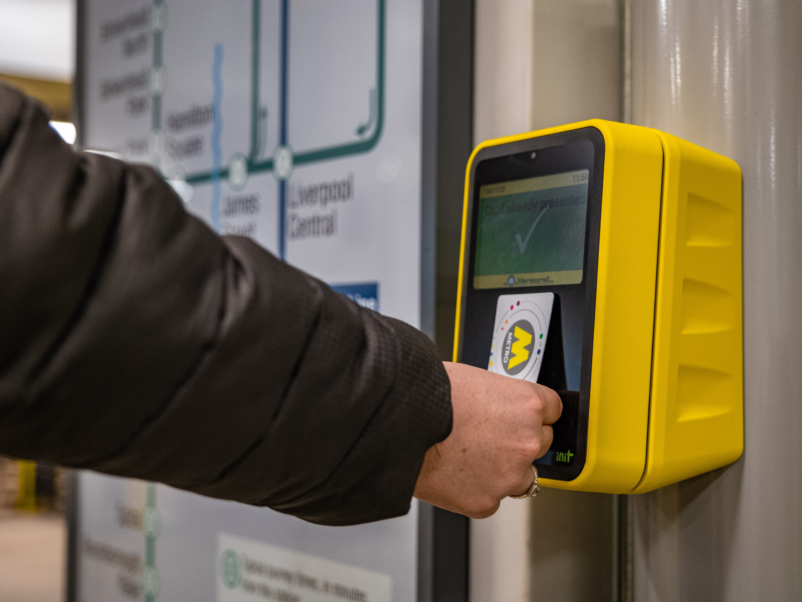 Customers can now ‘collect’ the Merseyrail Only Rail Pass they have purchased online