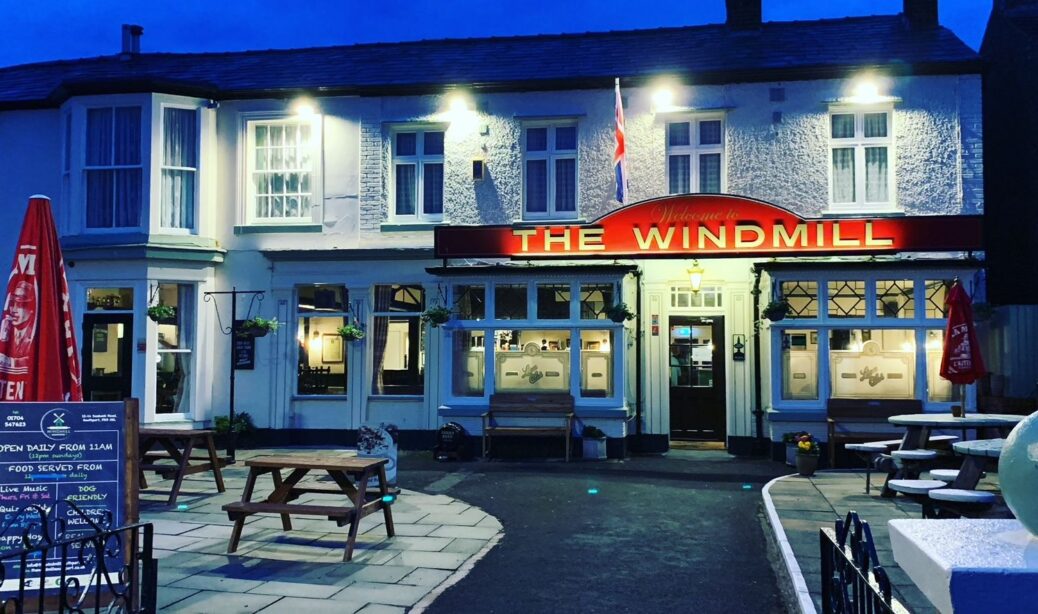 The Windmill pub on Seabank Road in Southport