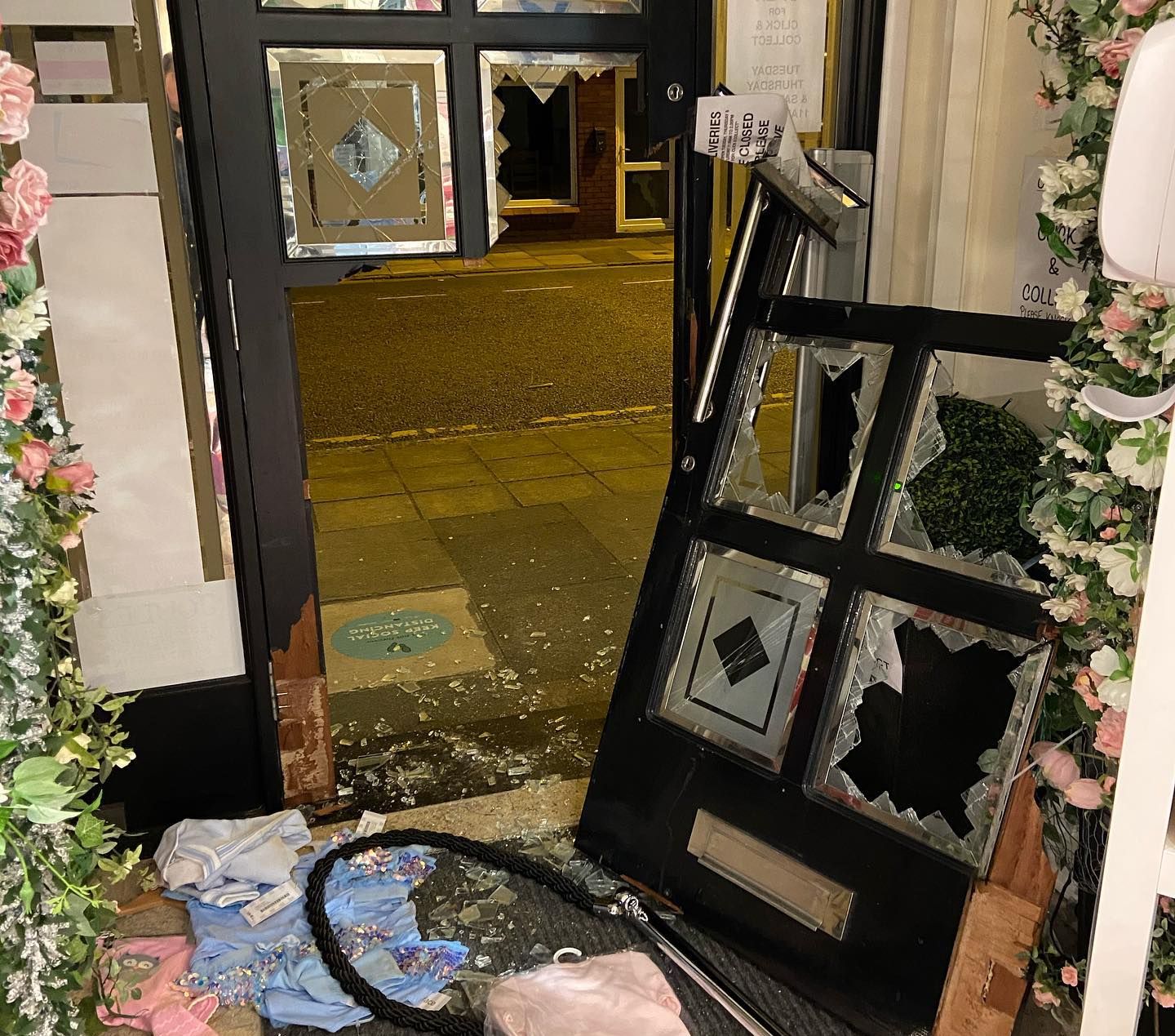Burglars broke into the Over The Moon Kids Boutique in Southport