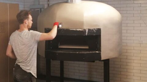 600 Degrees builds new pizza oven ready for opening of new look Southport Market