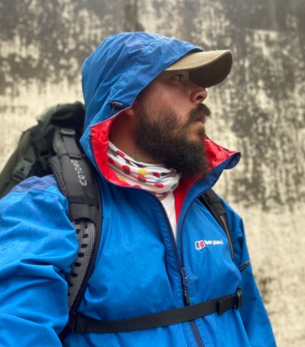 Chris Howard is walking the entire coast of Britain for Children In Need