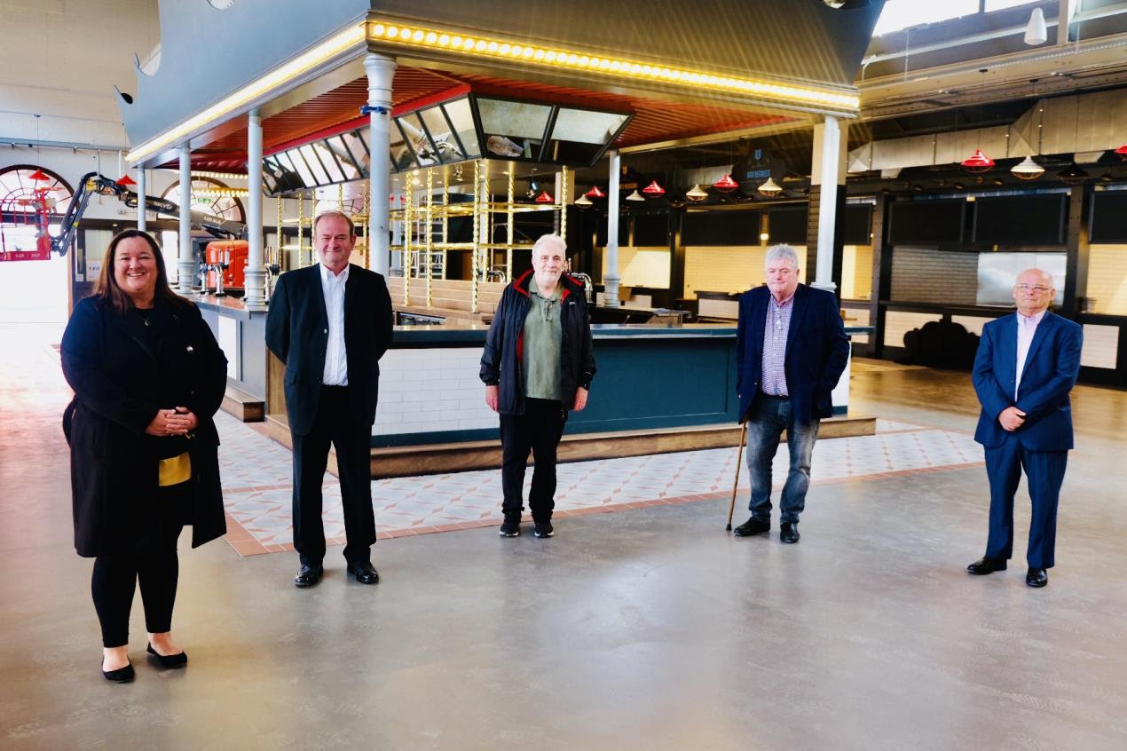 The brand new look Southport Market is on course to open its doors this summer