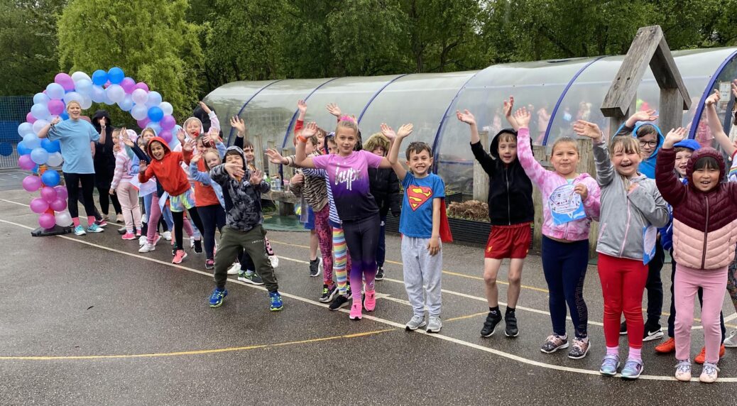 Staff and children at Norwood Primary School in Southport have been fundraising with sponsorships over the last few weeks to support Cancer Research, taking part in Race for Life