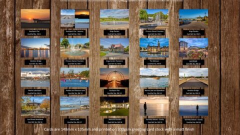 Photographer asks shops and hotels if they’d stock postcards of Southport