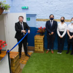 Southport MP Damien Moore was invited to officially open the new outside area at Skies on Lord Street in Southport. Photo by VAMPHire.com