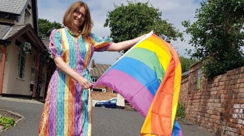 Birkdale Park Nursing Home in Southport celebrates LGBT+ Pride in colourful style