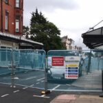 Building work is taking place on Bold Street in Southport. Photo by Stuart Bullock