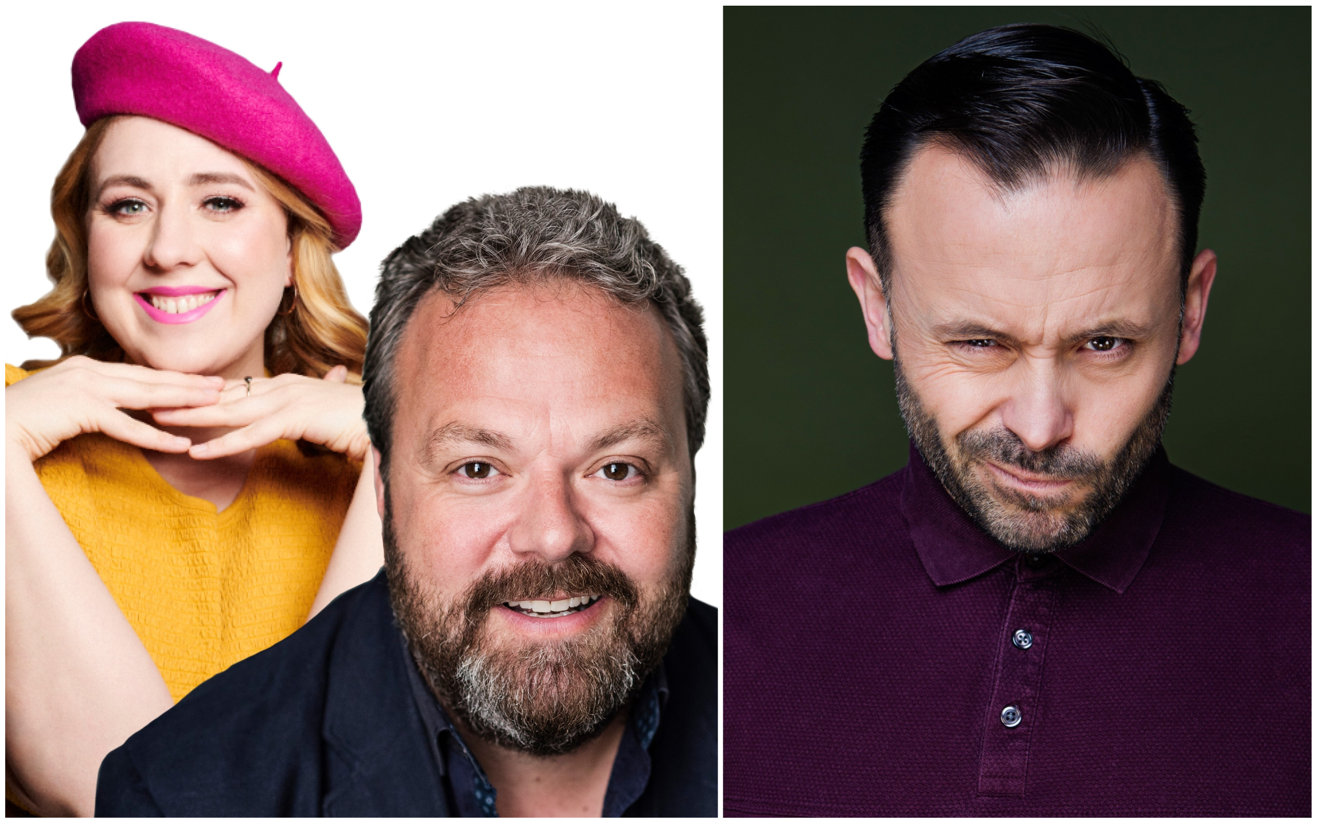 Hal Cruttenden, Geoff Norcott and Helen Bauer will perform at Southport Comedy Festival 2021