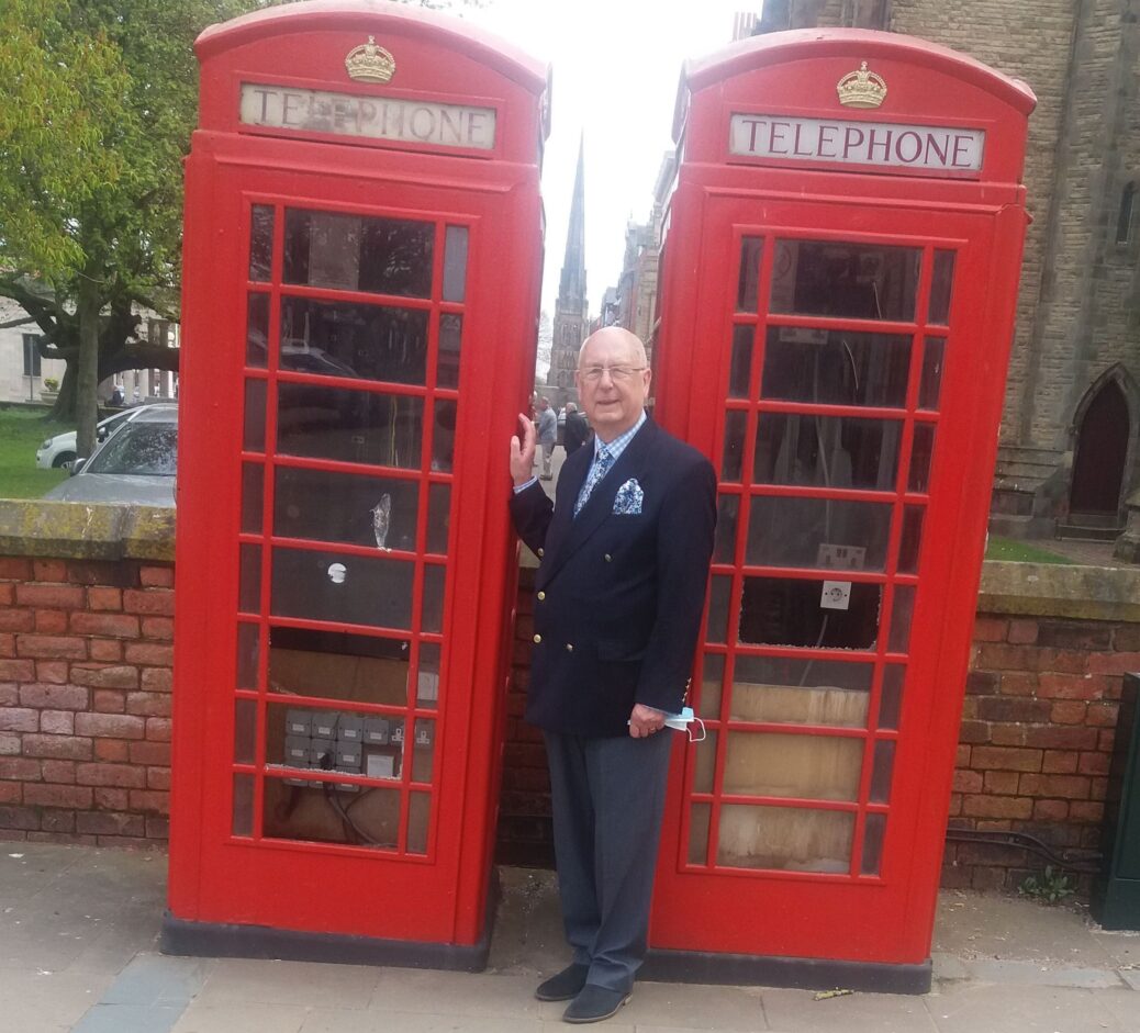 Cllr Sir Ron Watson is calling for red telephone boxes outside Southport Town Hall to be saved
