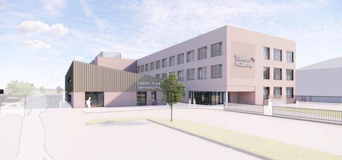 An artist's impression of how the new look Tarleton Academy would look