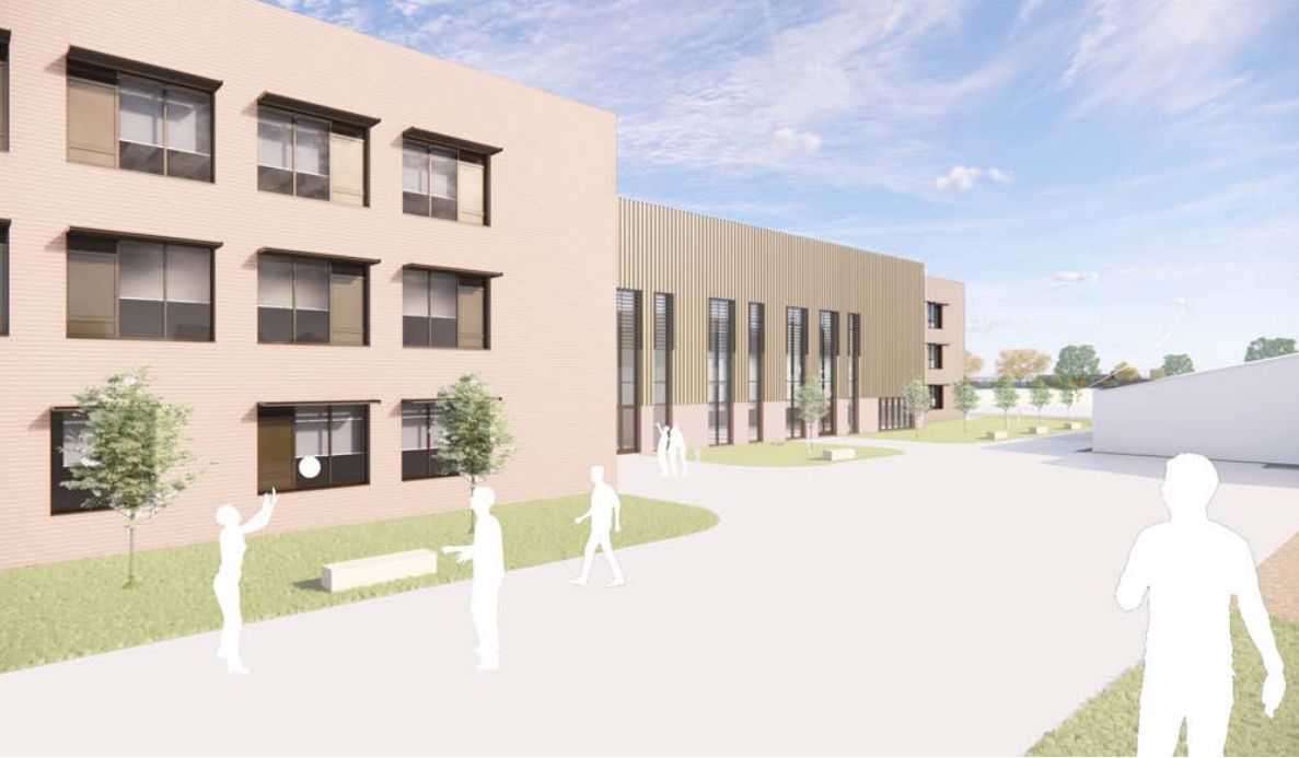 An artist's impression of how the new look Tarleton Academy would look