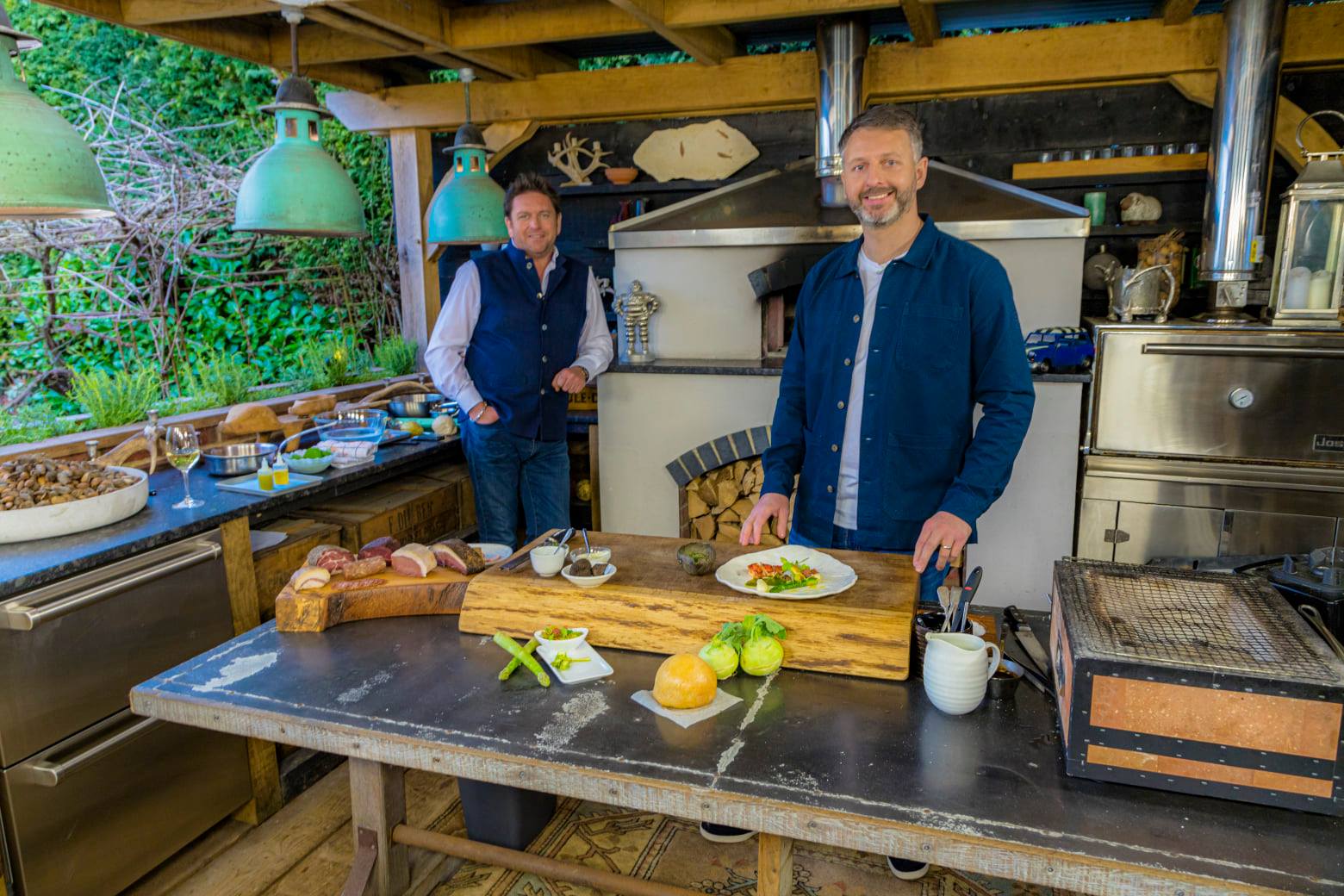 Mark Birchall, the Chef Patron at Moor Hall in Aughton in Lancashire, starred on Saturday Morning with James Martin