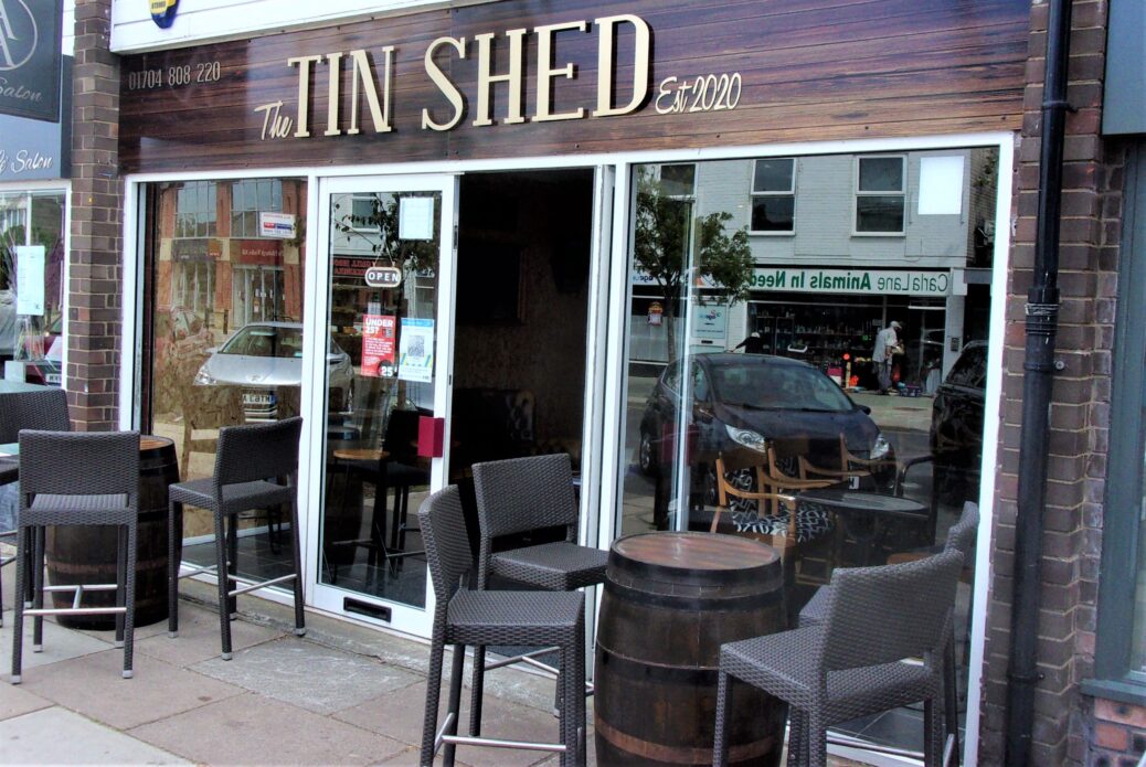 The Tin Shed is at 60 Brows Lane, Formby. Photo by Neville Grundy