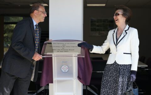 Princess Anne officially opens new North West Reserve Forces and Cadets Association Headquarters