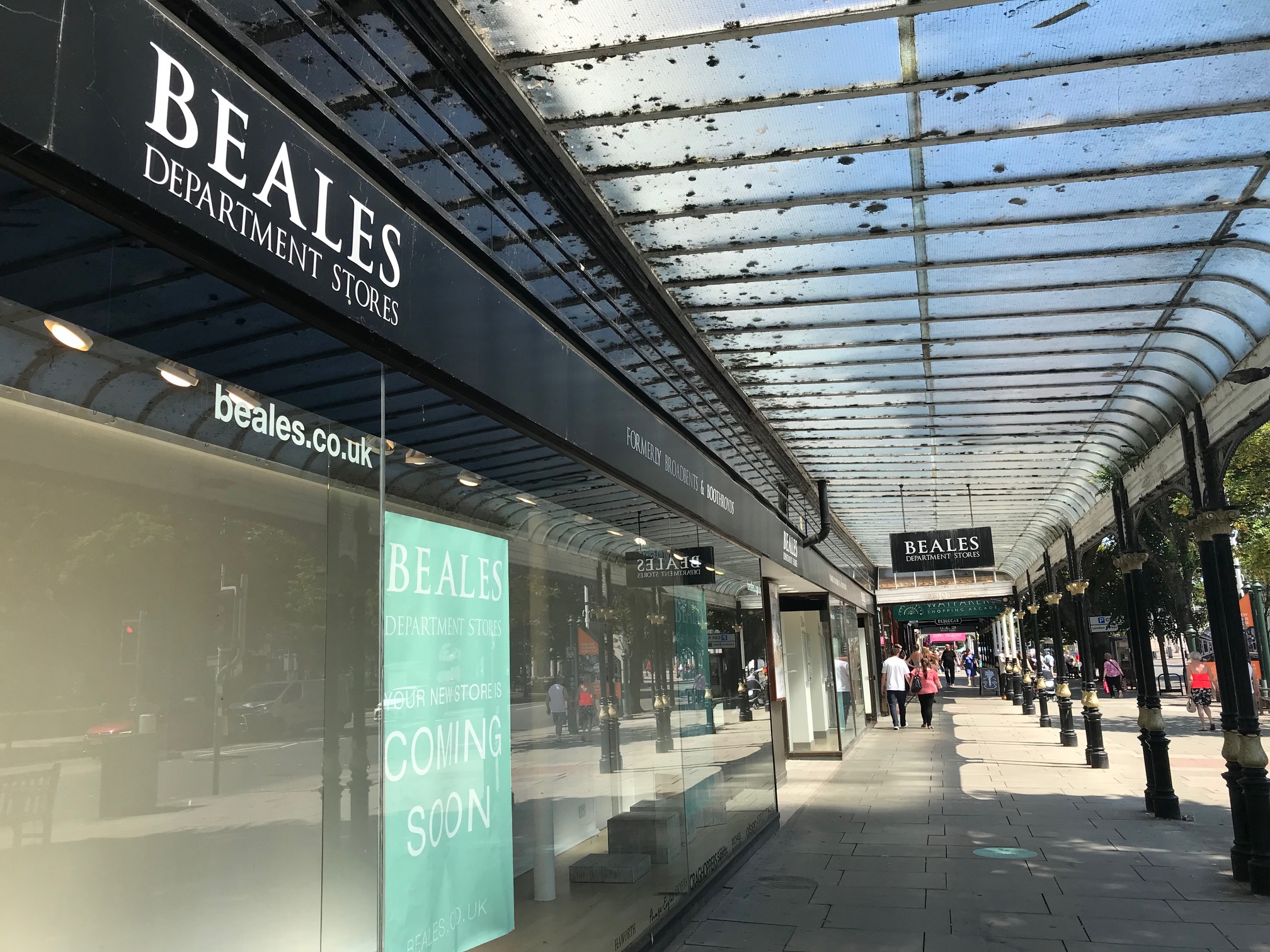 Beales department store on Lord Street in Southport. Photo by Andrew Brown Media