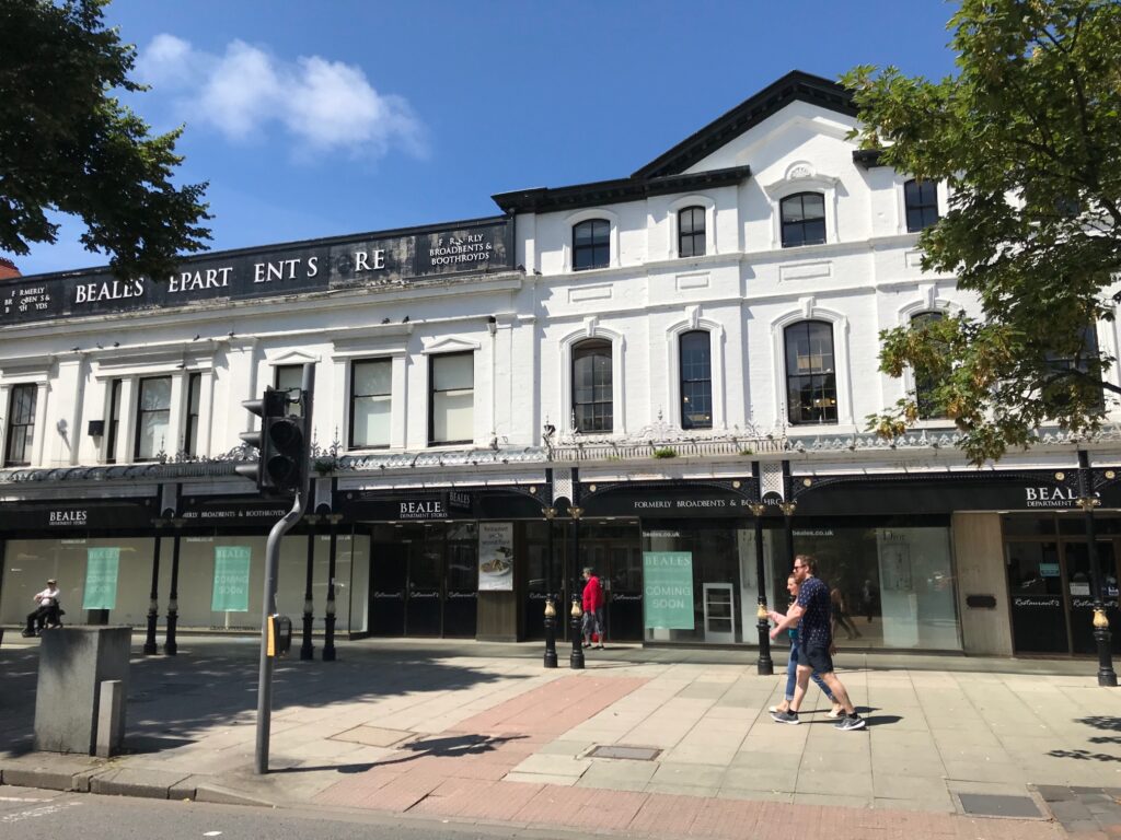 Beales department store in Southport. Photo by Andrew Brown Media