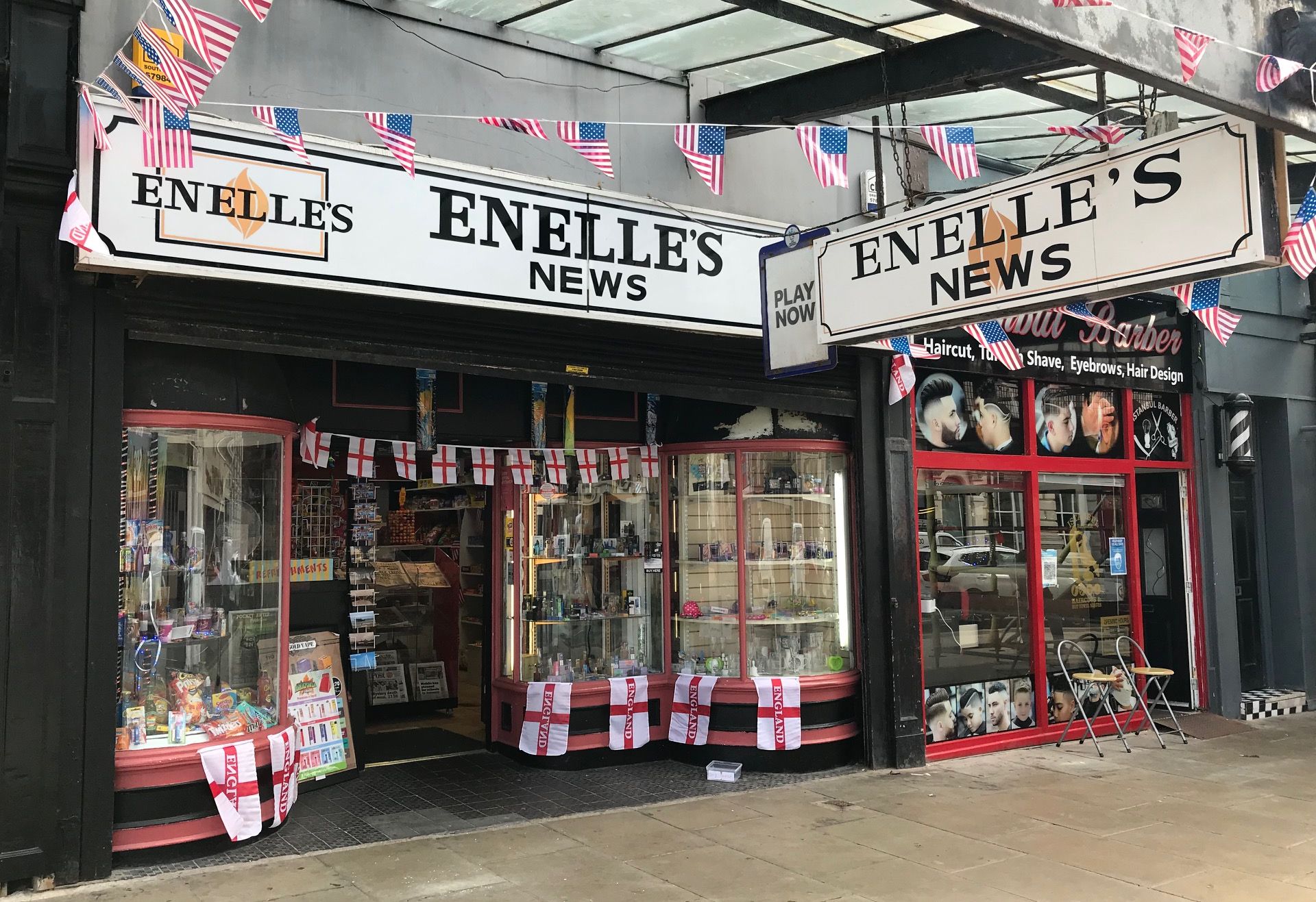 Enelle's News on Nevill Street in Southport. Photo by Andrew Brown Media
