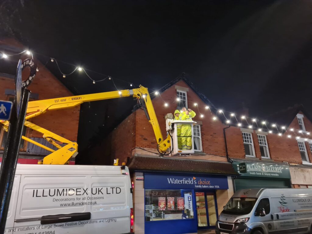 IllumiDex UK L;td has won the contract to install Christmas decorations in Formby