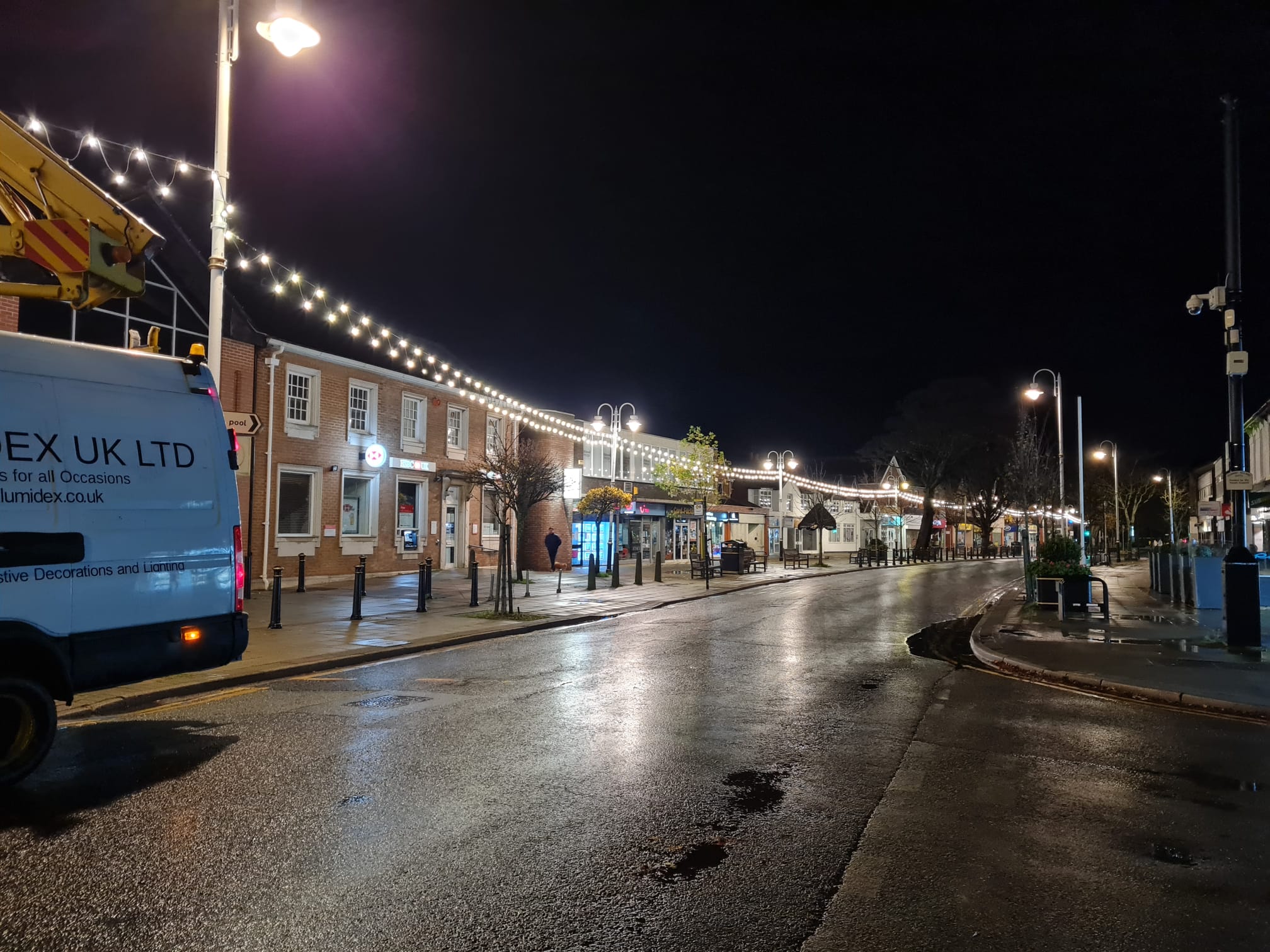 IllumiDex UK L;td has won the contract to install Christmas decorations in Formby