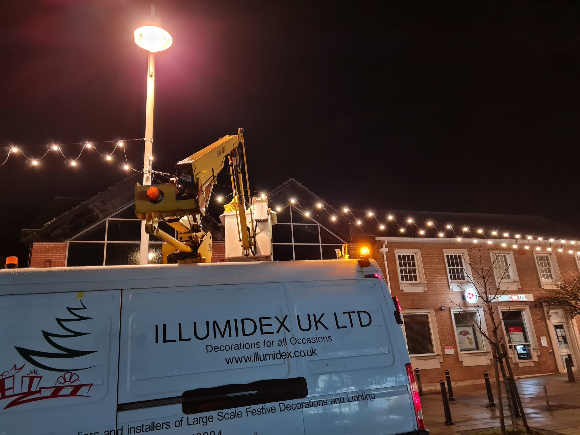 IllumiDex UK L;td has won the contract to install Christmas decorations in Formby