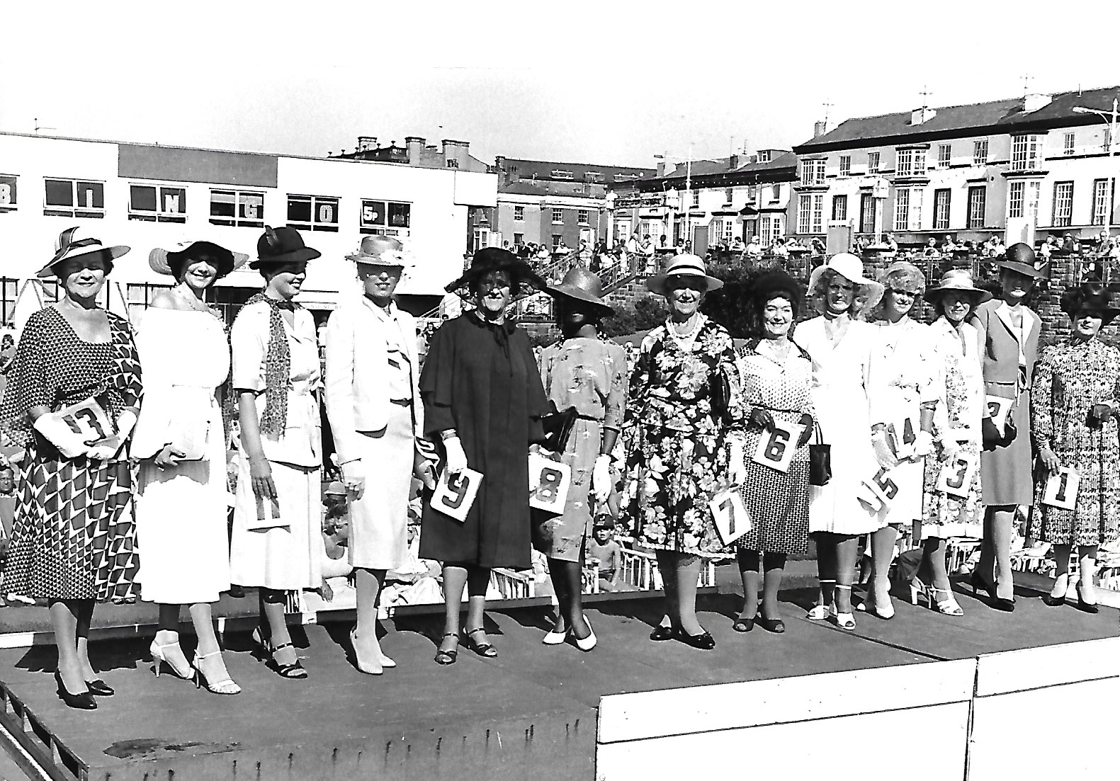 The Lady of Fashion Parade took place in the Floral Hall Gardens in Southport in September 1981