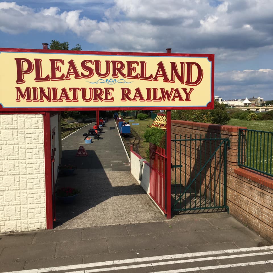 Pleasureland Miniature Railway in Southport. Photo by Andrew Brown Media