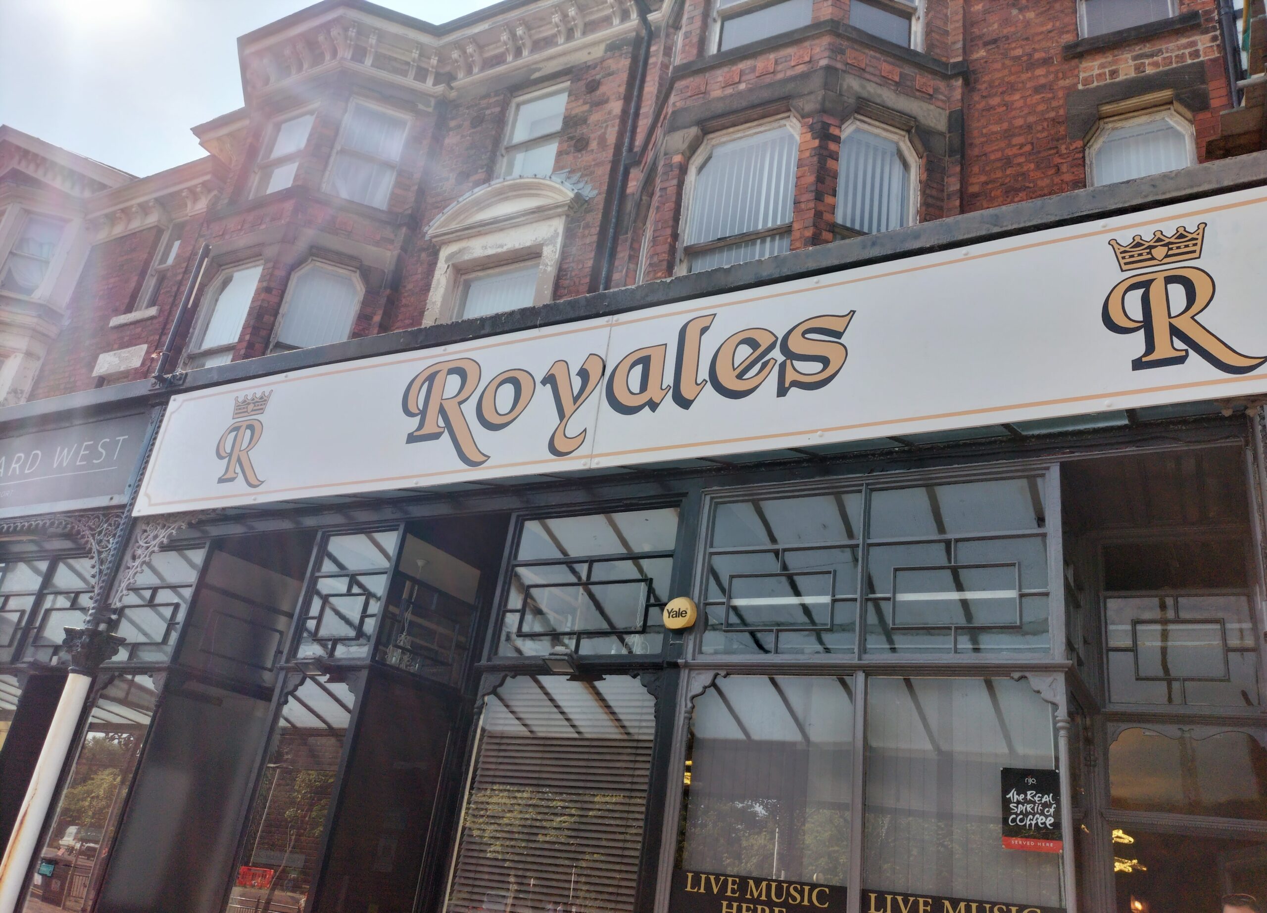 Royales bar on Lord Street in Southport