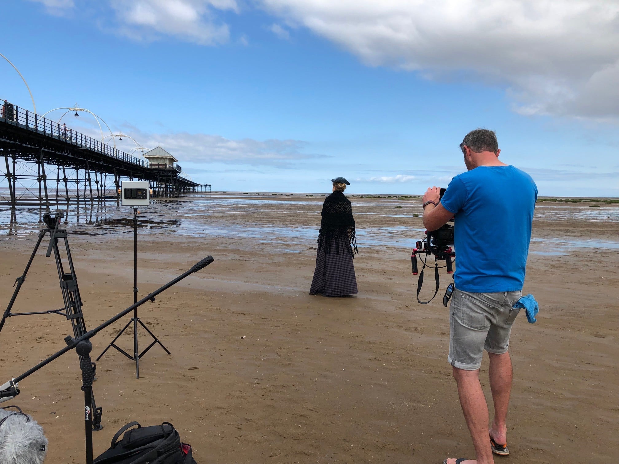 Southport Townscape Heritage Project has been filming extracts from Southports Victorians, which has been written for primary schools and will be performed in 2022
