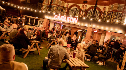 Staff at The Carlton bar in Southport thanked for immense hard work during lockdown