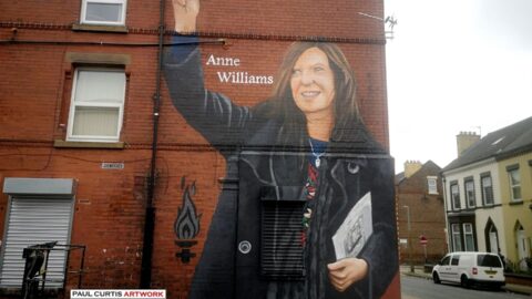 New mural pays moving tribute to tireless Hillsborough campaigner and Formby mum Anne Williams