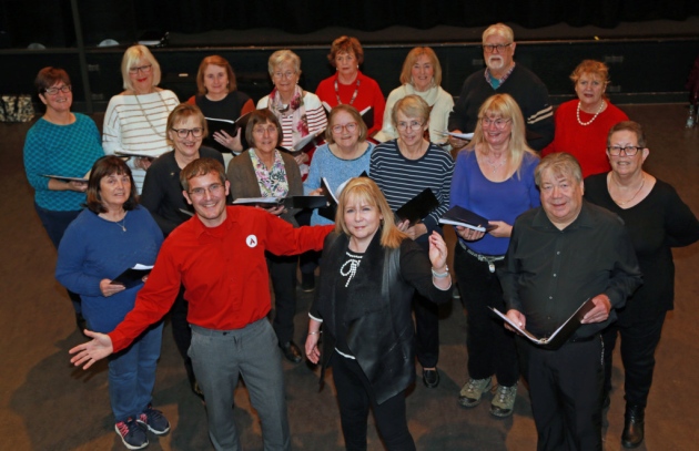 The Atkinson Wellbeing Choir. Photo by John Cocks