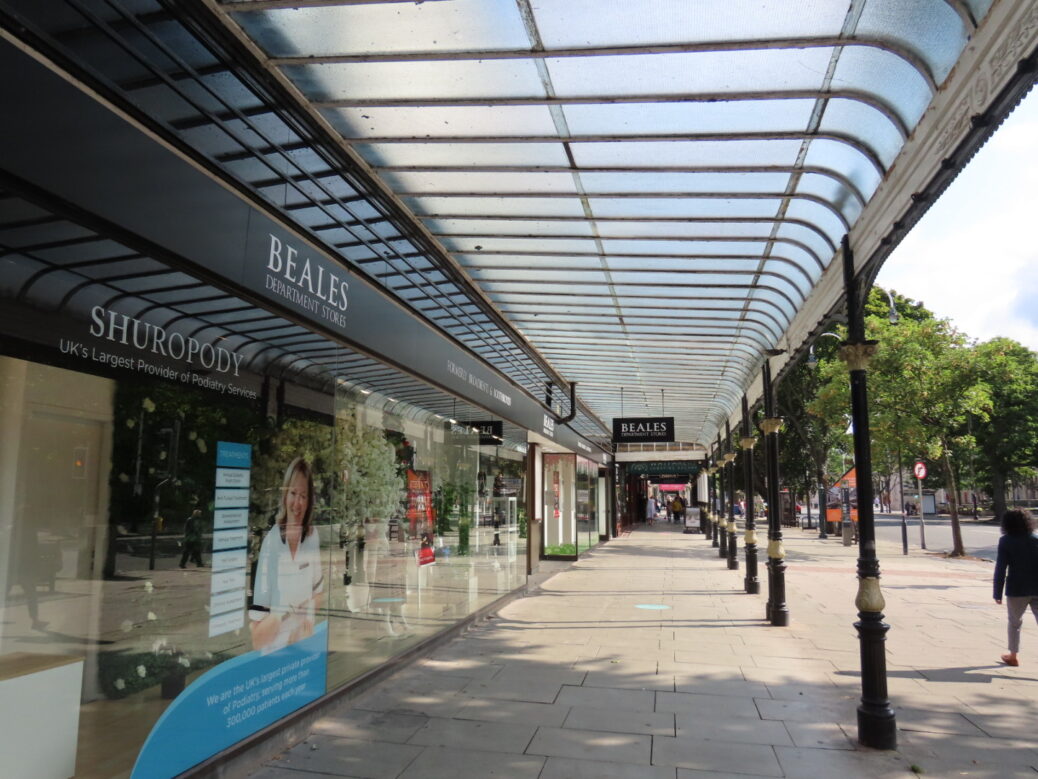 Beales department store on Lord Street in Southport. Photo by Andrew Brown Media