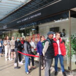 Shoppers enjoy the official opening of Beales department store on Lord Street in Southport. Photo of Andrew Brown Media