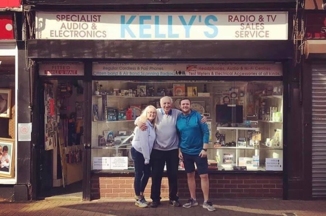 Tributes have been paid to Jack Kelly, who opened Kelly's Electrical on Wesley Street in Southport town centre in 1967