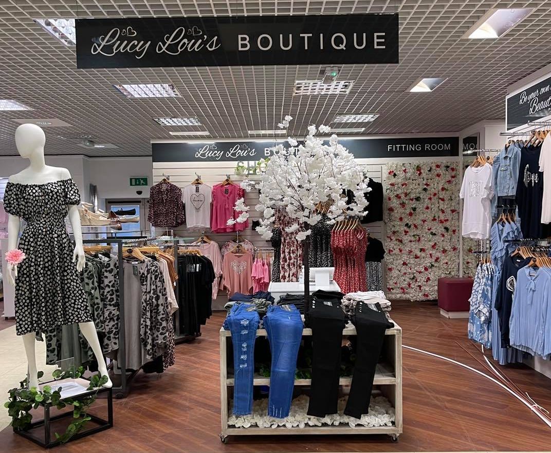 Lucy Lou's Boutique at Beales department store on Lord Street in Southport