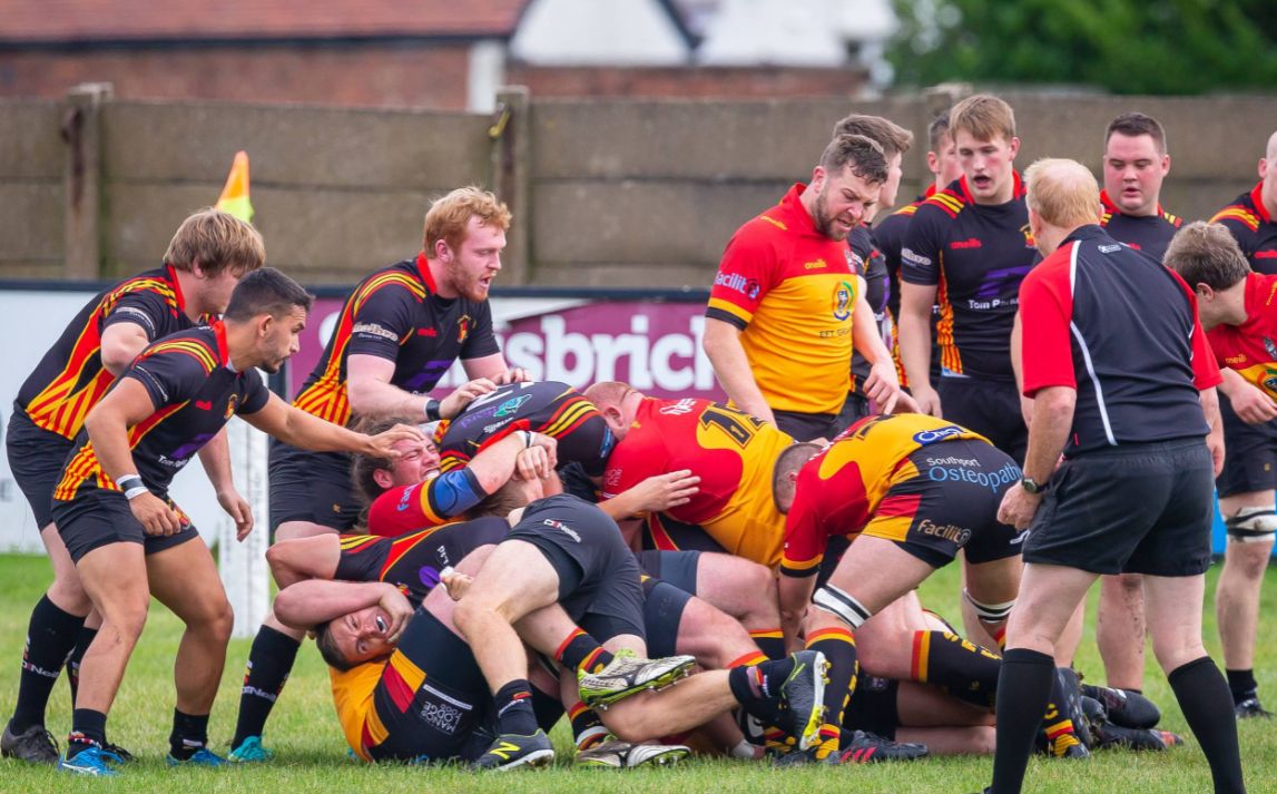 Southport RFC enjoy rugby's return as they take on Tarleton for ...