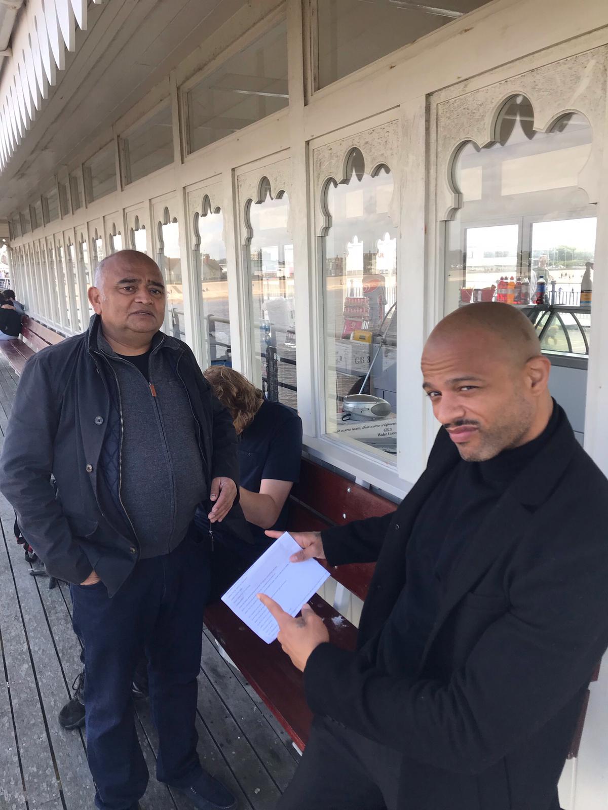 Peter Sinseeya from Southport is starring on Come Dine With Me on Channel 4. He has been filming a TV series called Matopulas, which included scenes on Southport Pier