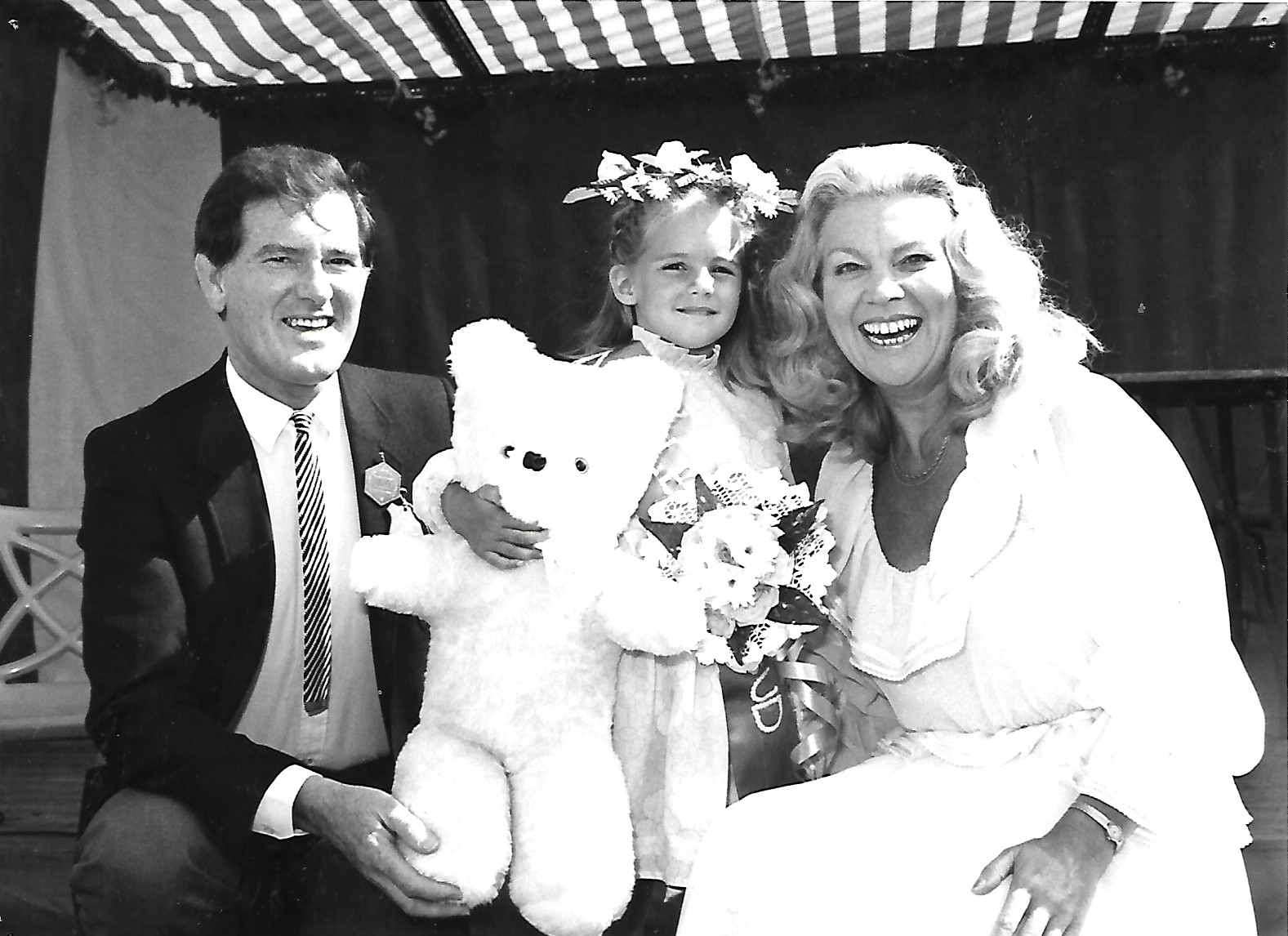 Lord Fearn (left) pictured with Southport hostess Connie Creighton (right) and a rose queen winner at the Ainsdale Show in July 1984. Ronnie Fearn was a Liberal candidate at the time, and would be elected as Southport MP three years later in 1987