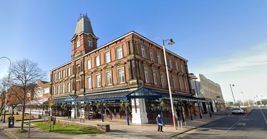 Pavilion Buildings on Lord Street in Southport