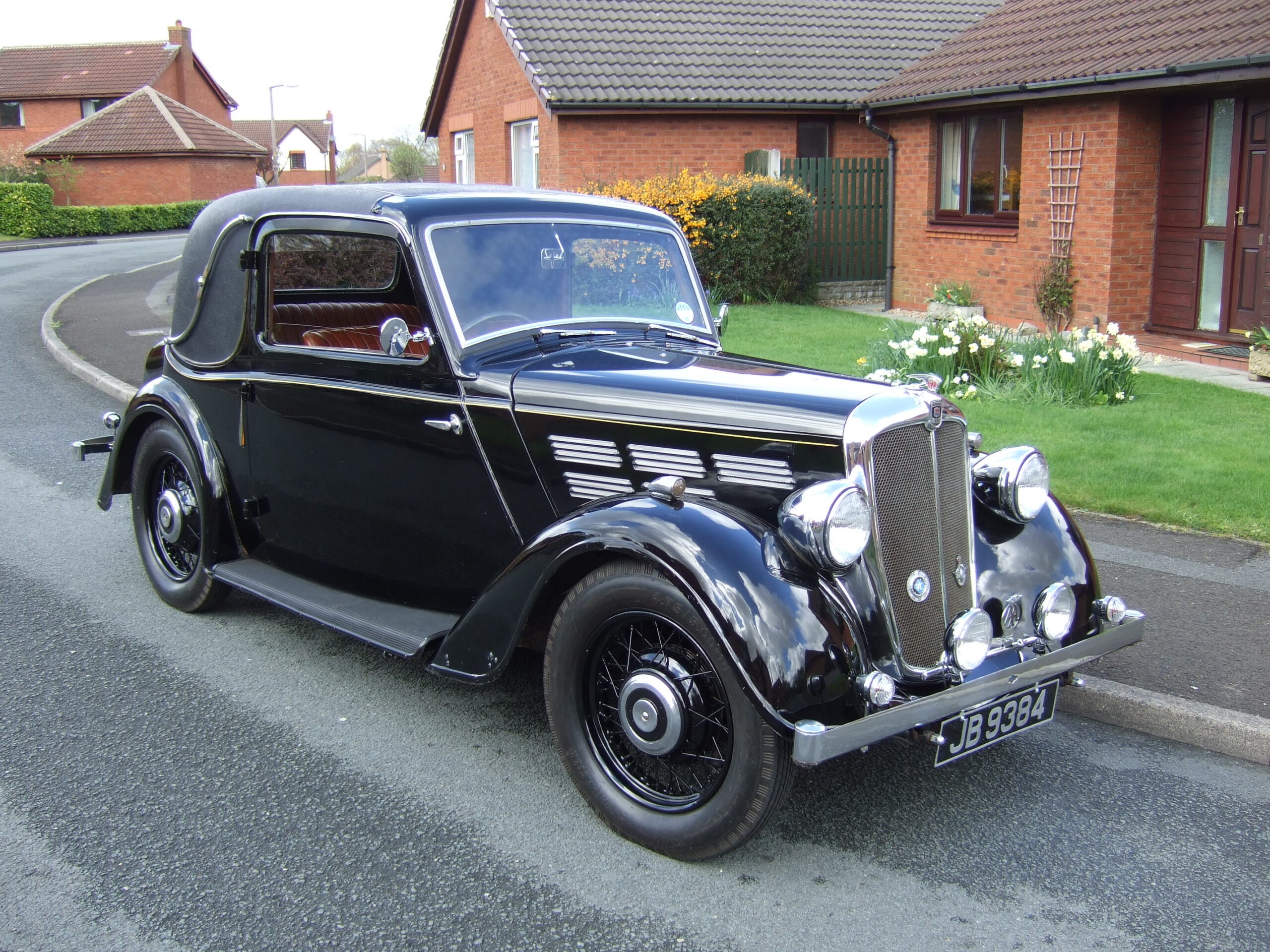 Preston and District Vintage Car Club is bringing 15 historic vehicles to the first Southport Classic and Speed event at Victoria Park in Southport on Sunday, 10th October, 2021. 1936 Morris 12/4 Special Coupe owned by Preston and District Car Club member Tom Taylor