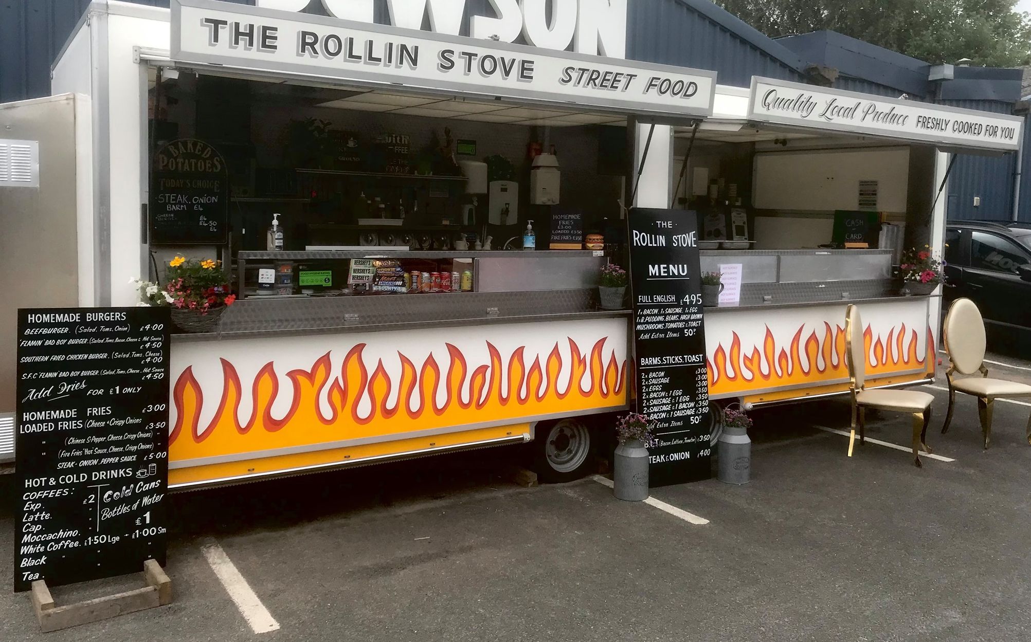 The Rollin Stove street food in Southport