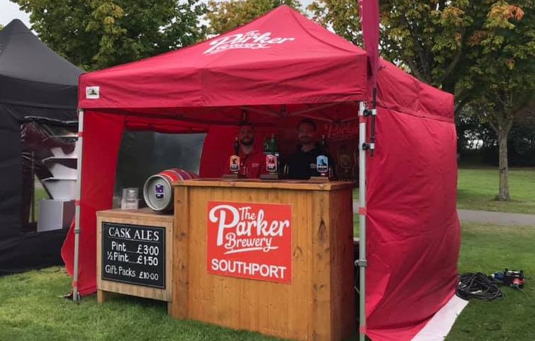 Parker Brewery at Southport Food and Drink Festival. Photo by Andrew Brown Media