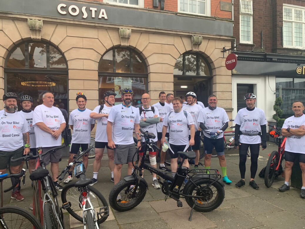 Members of Southport Hesketh Round Table have raised nearly £7,000 for charity after cycling to all three Clatterbridge centres in Merseyside.